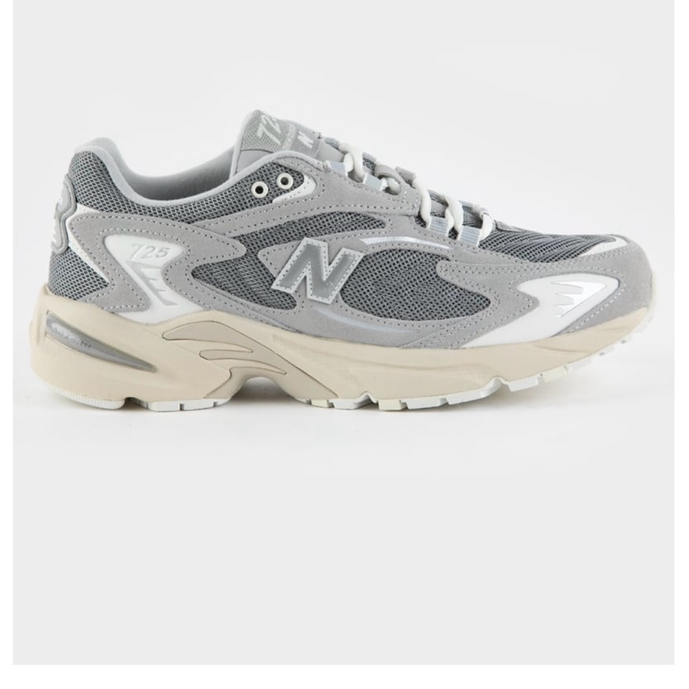 NEW BALANCE 725V1 Shoes Gray and White - Picture 3 of 6
